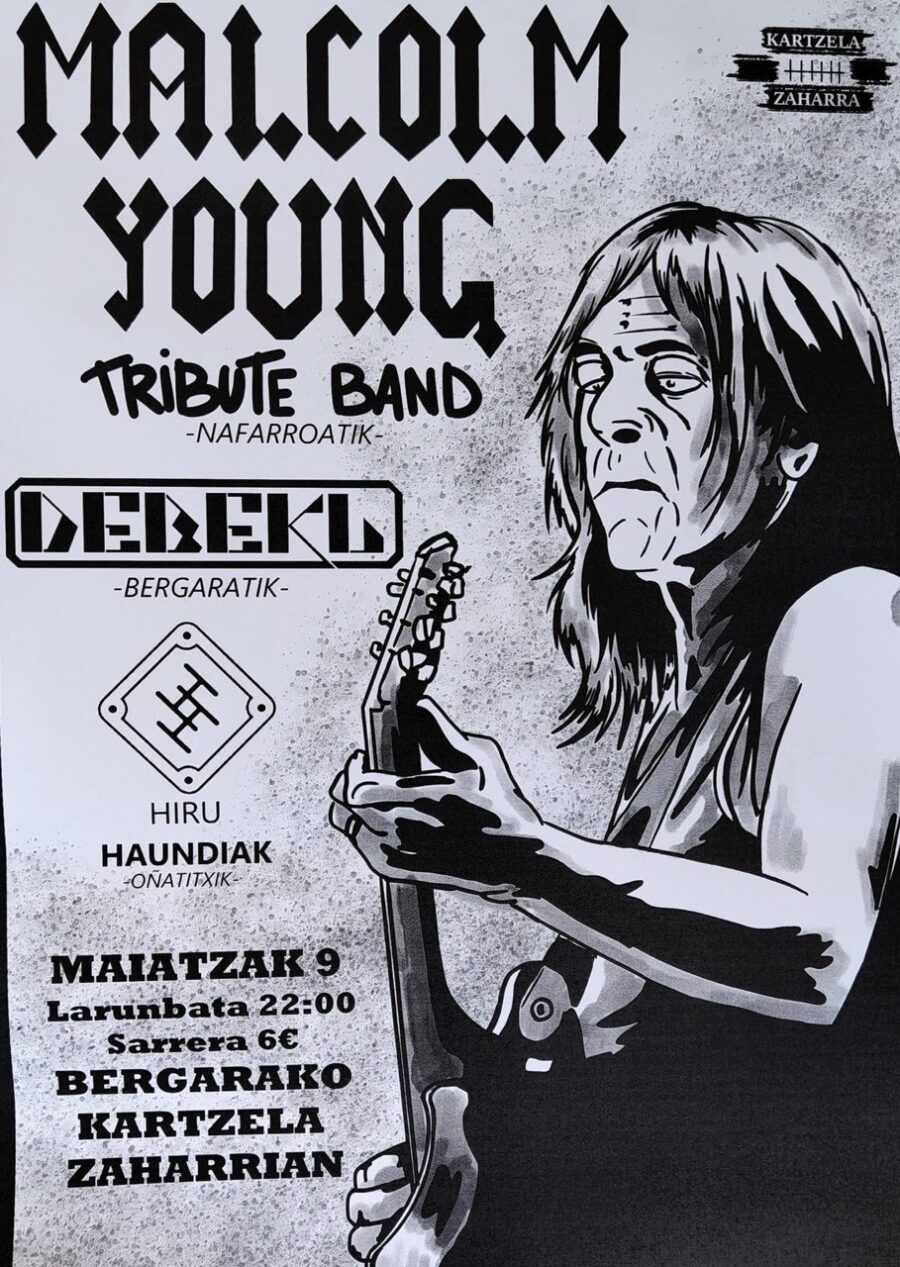 Kartzela Zaharreko Kontzertuak: Hiru Haundixak, Malcom Young Tribute Band eta DBQ 3/3